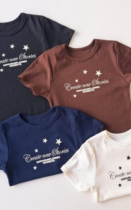 REMERA RIBB "CREATE NEW STORIES" - Art.132