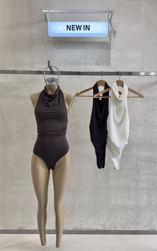 BODY CON CUELLO MICROFIBRA - Art.803
