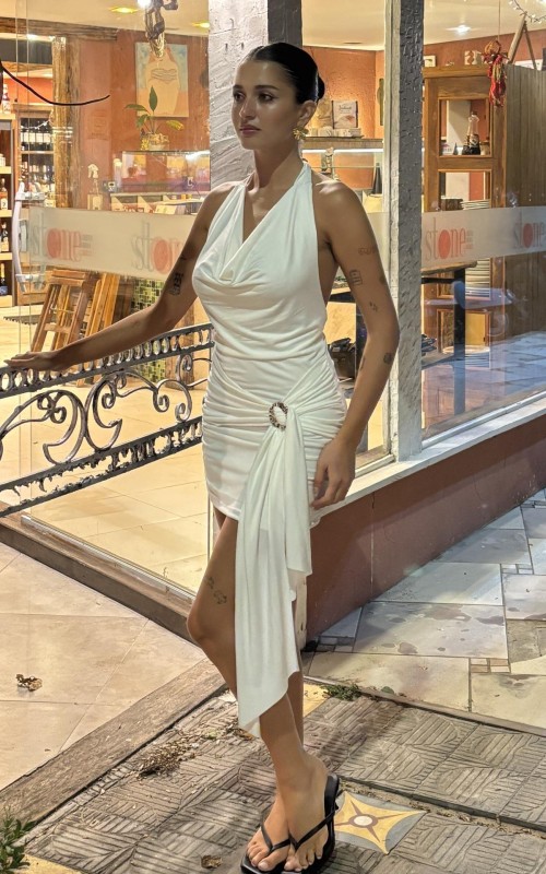 VESTIDO BUCHE CON HEBILLA - Art.713