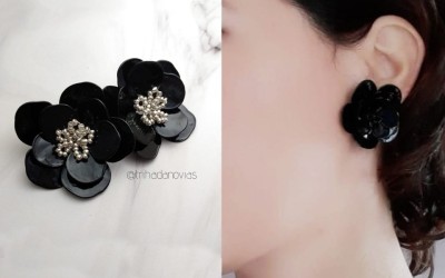 Aros Protagonistas Magnolia: Accesorios de Alta Gama para Novias y Eventos | Trihada
